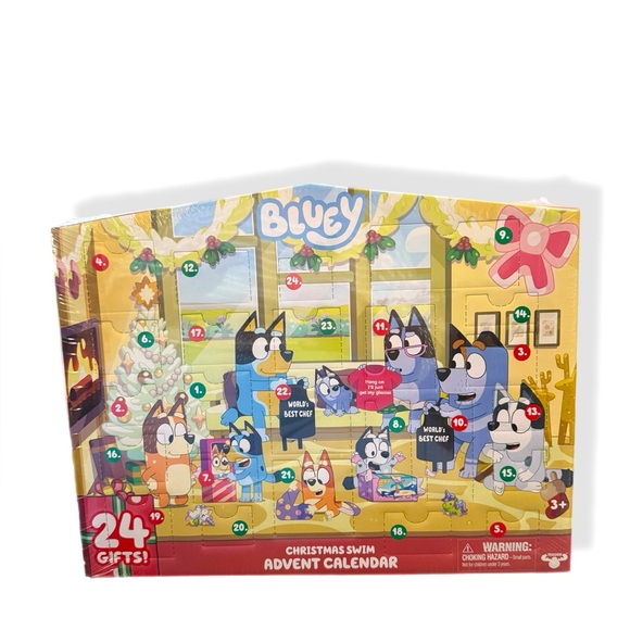 Bluey Christmas Swim Advent Calendar